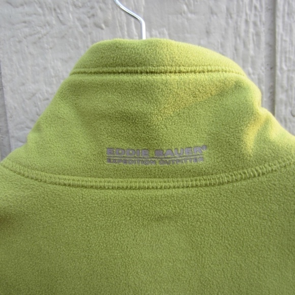 Eddie Bauer First Ascent Fleece Jacket‎ Men's XS Cloud Layer  KIWI Outdoor Comfy - Picture 6 of 16
